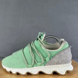 Sorel Kinetic Lace Sneaker Vivid Mint Comfort Shoe Women’s Size 9 US